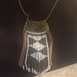 NWOT Stella and Dot fringe necklace